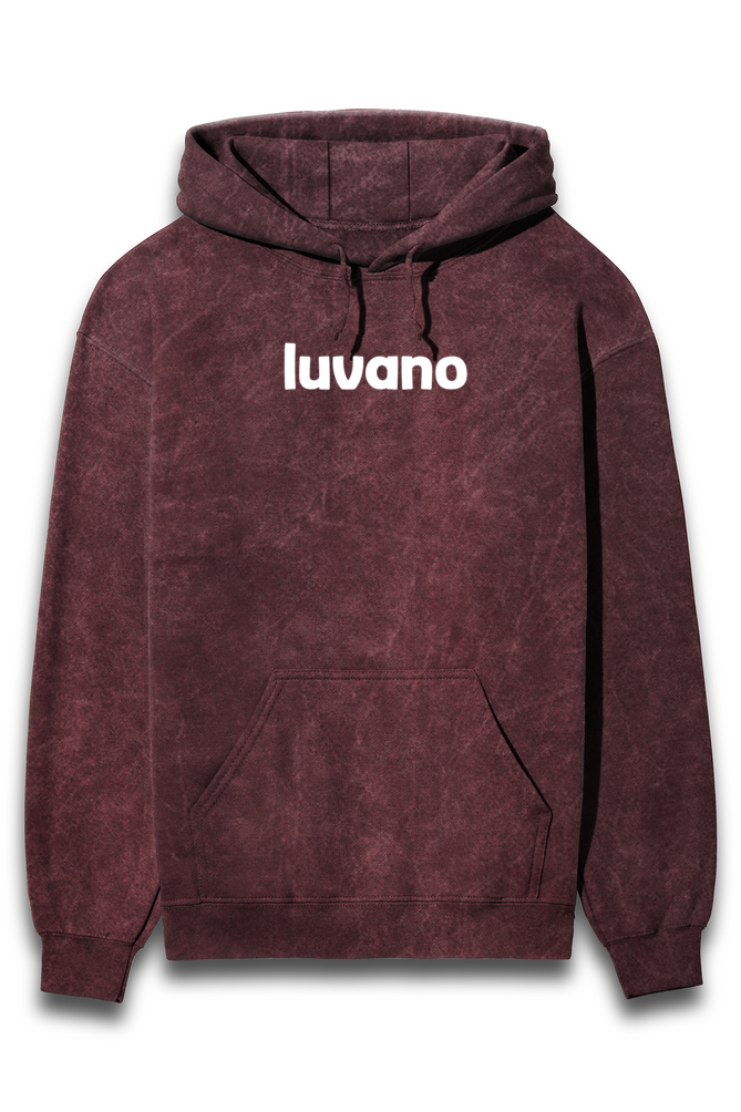 Hooded Sweatshirt Unisex Puff Printed A/W